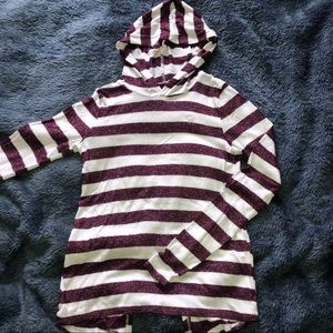 A&F Striped Sweatshirt